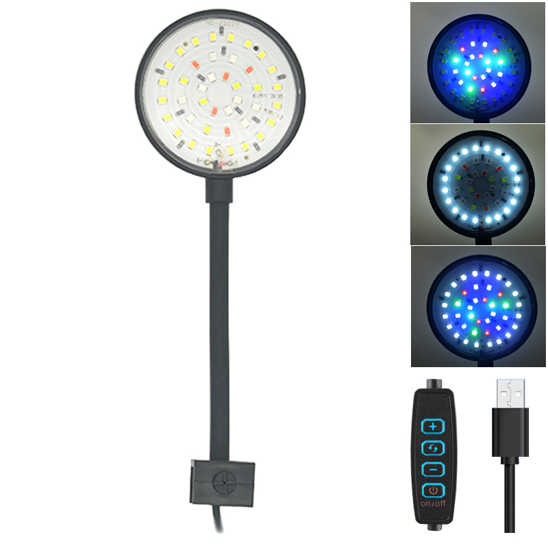 Aquarium Marine Lights - USB светодиодная лампа для аквариума, светильник