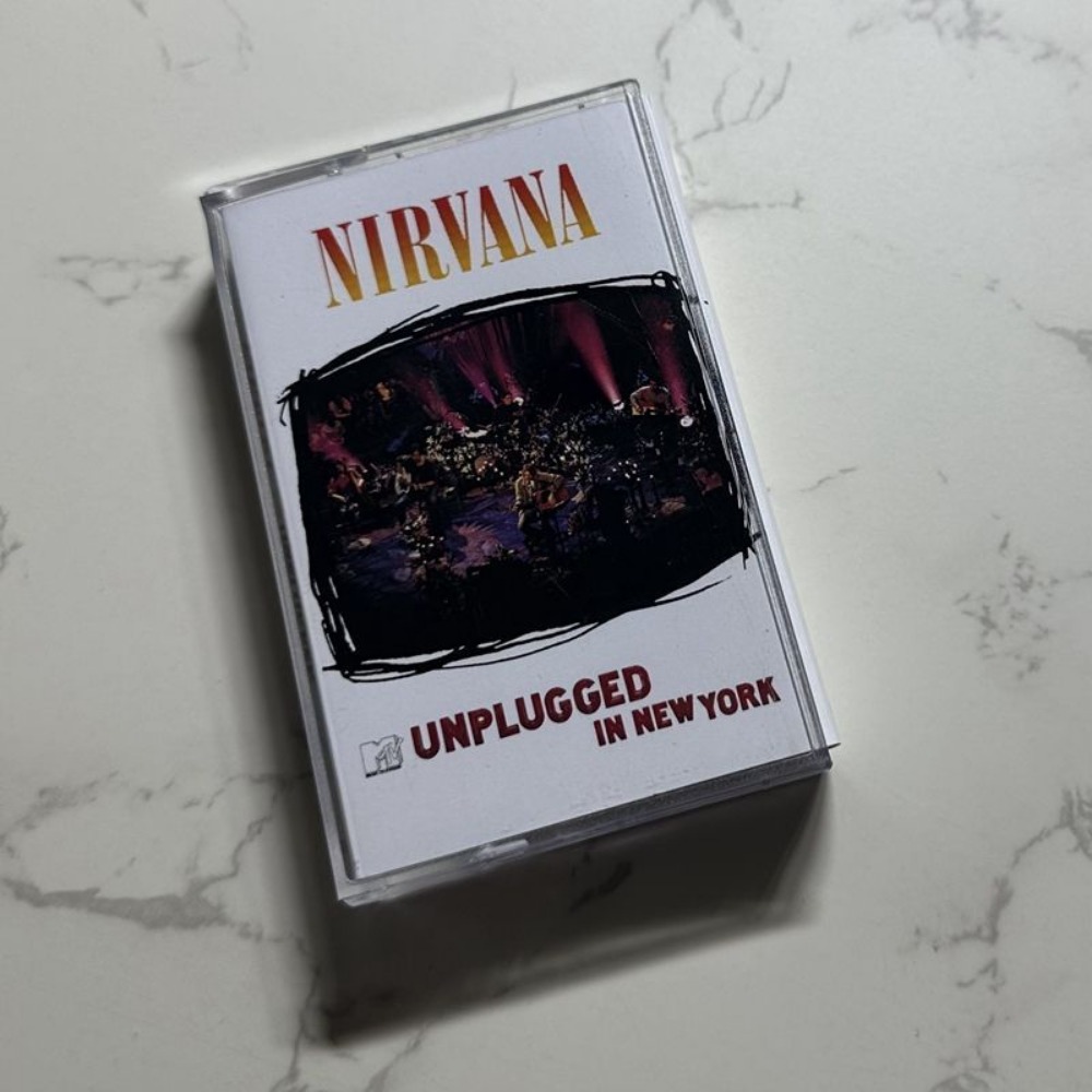 Live Rock - Совершенно новая запечатанная кассета Nirvana MTV