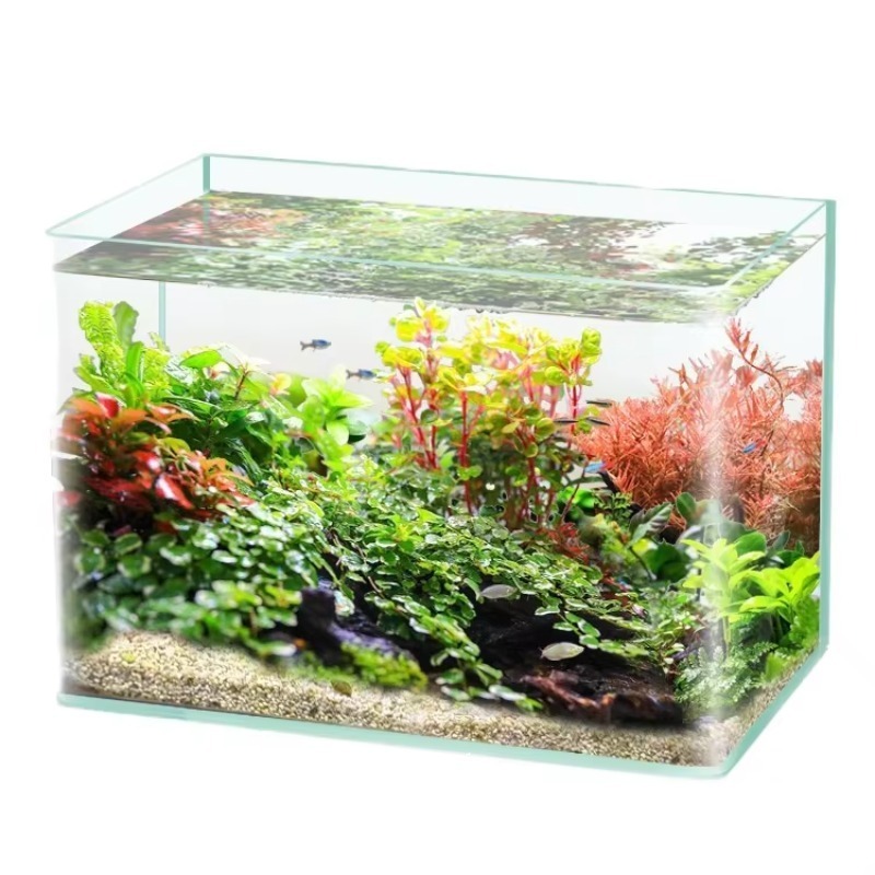 Saltwater Tank - Коробка Упаковка Настольный аквариум Ультрабелый прозрачный