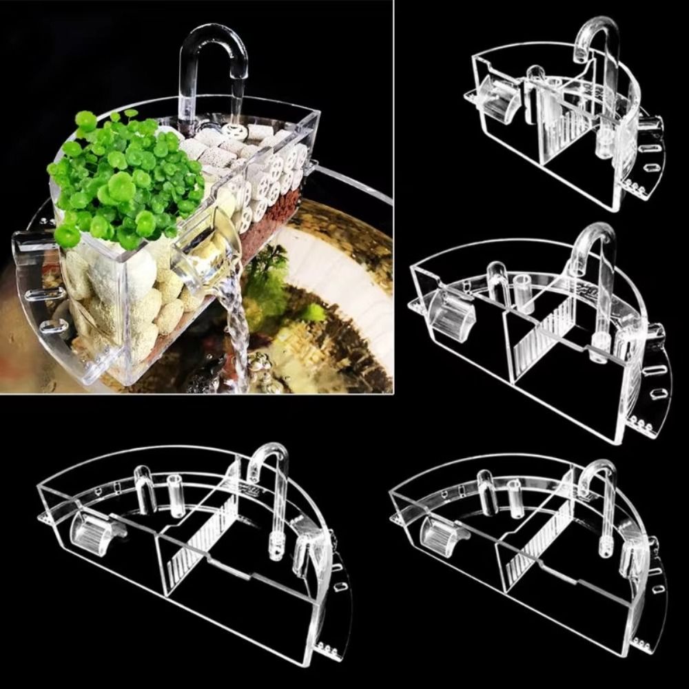 Reef Tank Filter - Внешний фильтр-бокс 3-в-1 подвесного типа, высокопрозрачный,