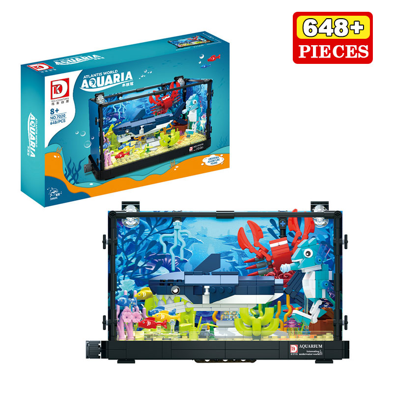648 шт., экзосистема акулы, та – обзор и цена Aquarium Marine World