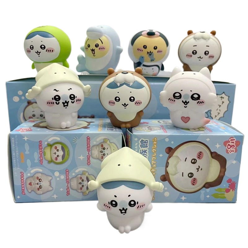 Набор из 8 фигурок Kawaii Chii – обзор и цена Marine Aquarium