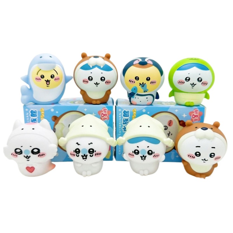 Набор из 8 фигурок Kawaii Chii – обзор и цена Marine Aquarium