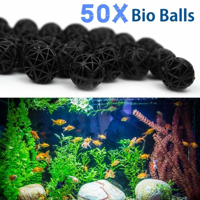 50 шт. 16 мм биофильтрующие ша – обзор и цена Marine Aquarium