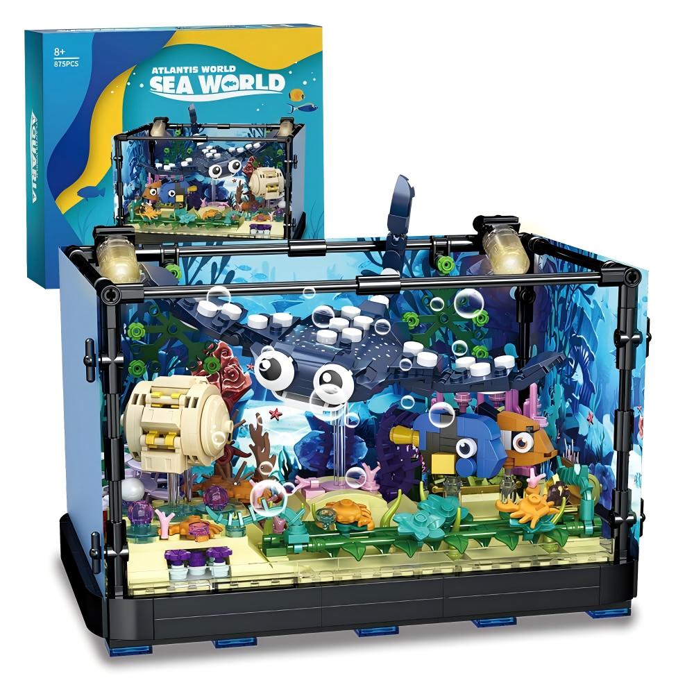 Набор для сборки аквариума - и – обзор и цена Marine Aquarium Cube