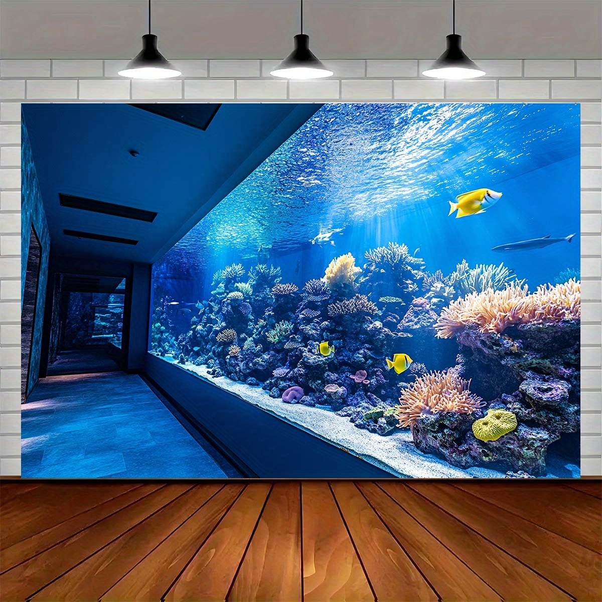 Яркий настенный гобелен с изоб – обзор и цена Reef Aquarium