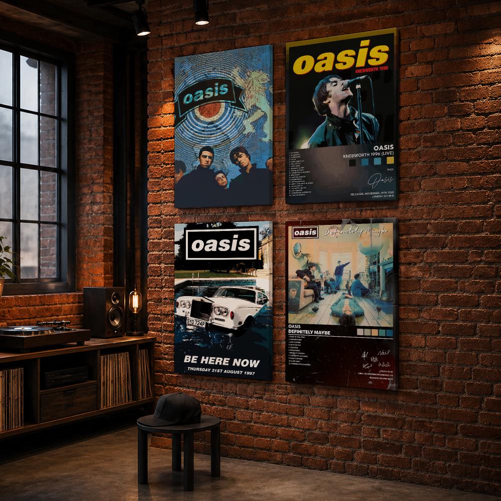 Альбом рок-группы Oasis в рамк – обзор и цена Live Rock