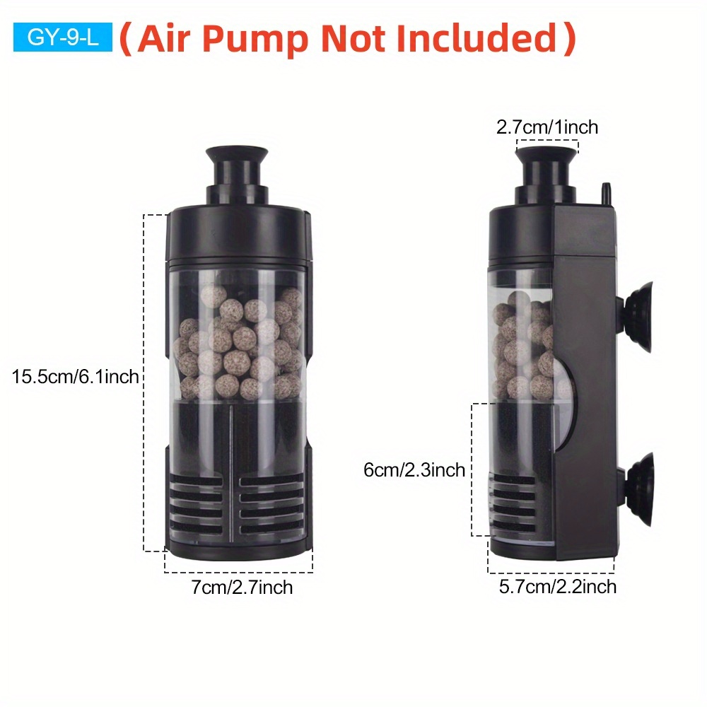 Компактный настенный биогубчат – обзор и цена Reef Tank Filter