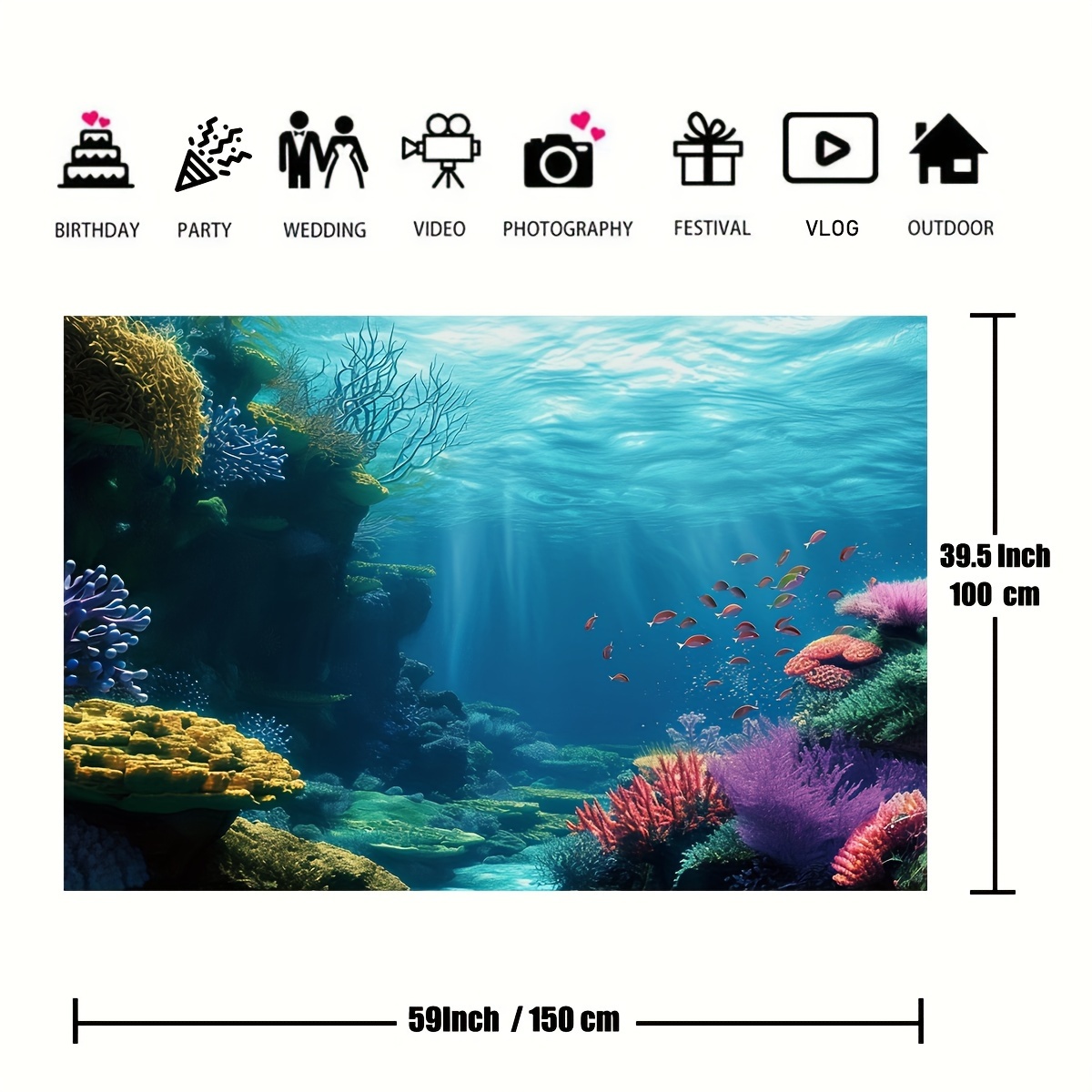 1 шт. Подводный коралловый риф – обзор и цена Marine Aquarium