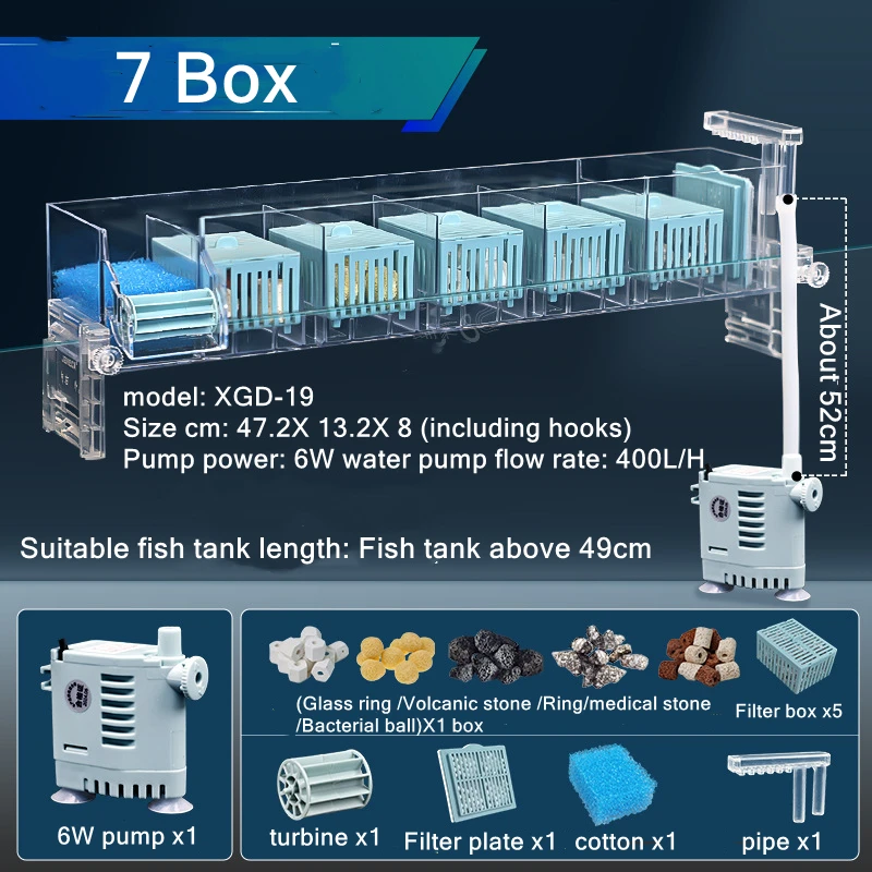 220 В аквариумный настенный ро – обзор и цена Reef Tank Filter